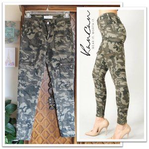 Nature by Kancan Camo High-Rise Skinny Jeans Style# KC6242CL - Size 24
